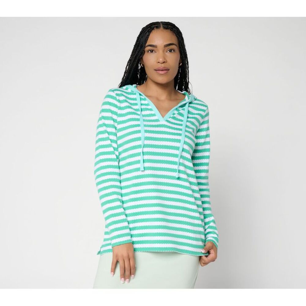 Belle by Kim Gravel Women's Top Sz XS Make Your Selection: Beach Green A724205